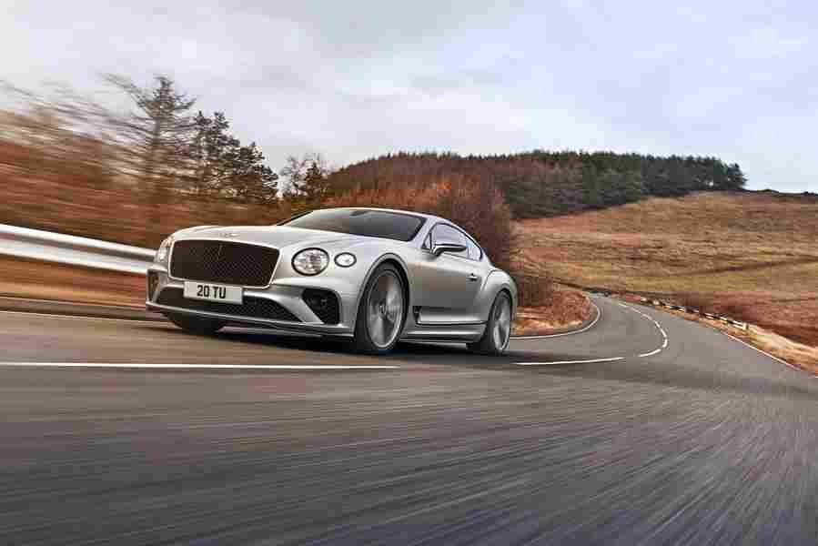 bentley continental gt speed 2021 7074 11 Car A4 Photo Print