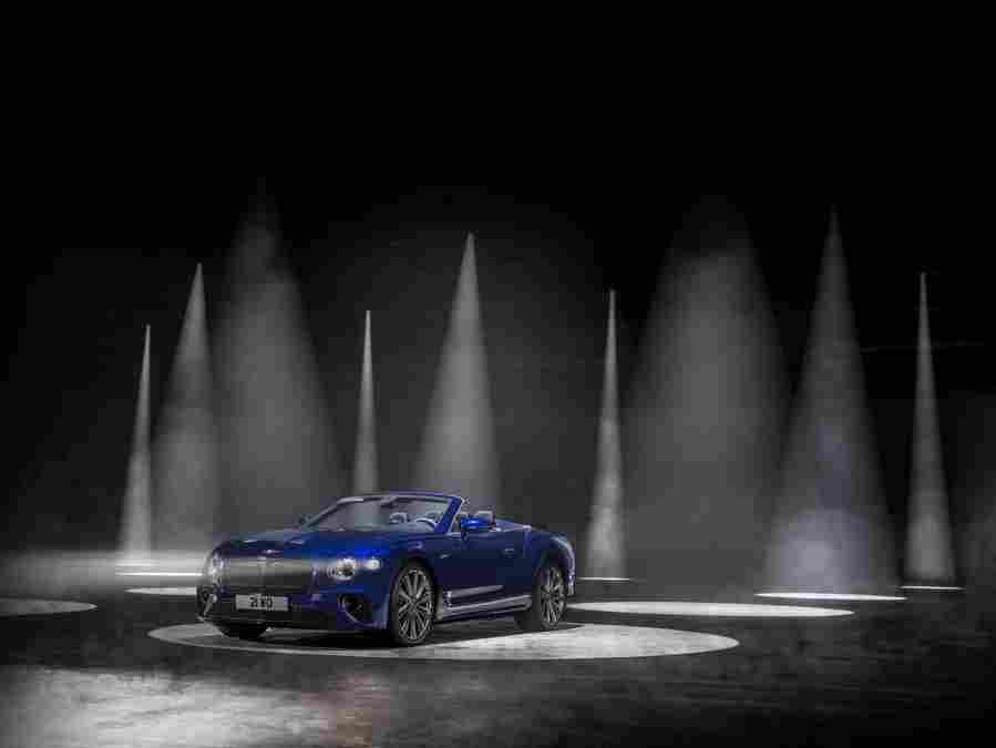 bentley continental gt speed convertible 2021 7086 12 Car A4 Photo Print