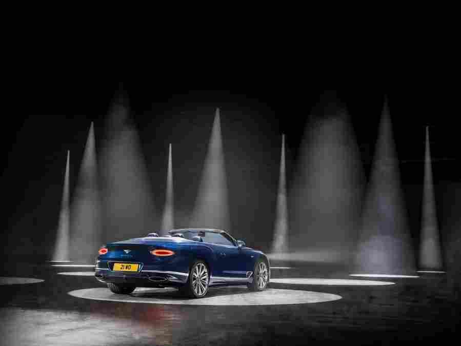 bentley continental gt speed convertible 2021 7086 13 Car A4 Photo Print