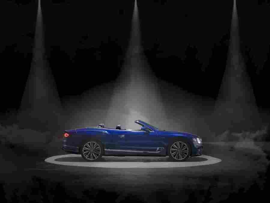 bentley continental gt speed convertible 2021 7086 14 Car A4 Photo Print