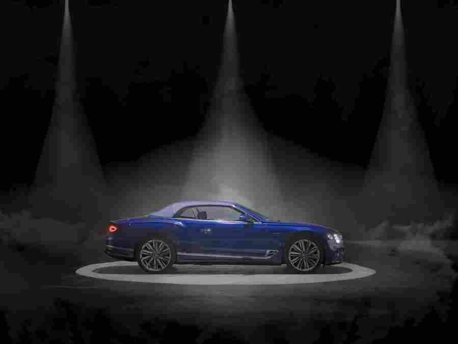 bentley continental gt speed convertible 2021 7086 15 Car A4 Photo Print