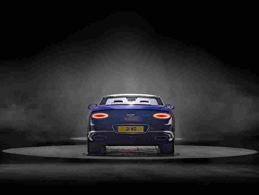bentley continental gt speed convertible 2021 7086 16 Car A4 Photo Print