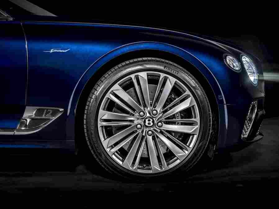 bentley continental gt speed convertible 2021 7086 17 Car A4 Photo Print