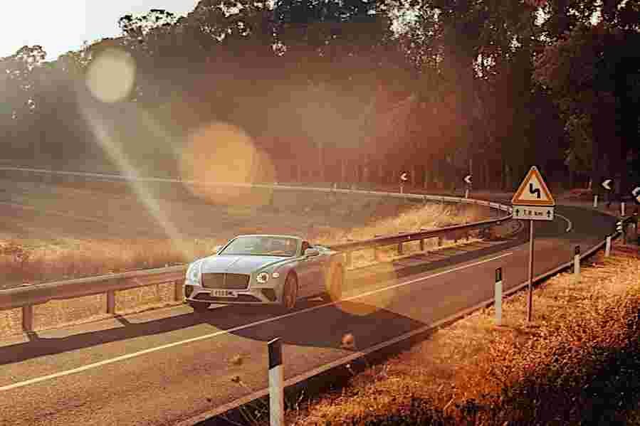 bentley continental gt speed convertible 2021 7086 23 Car A4 Photo Print