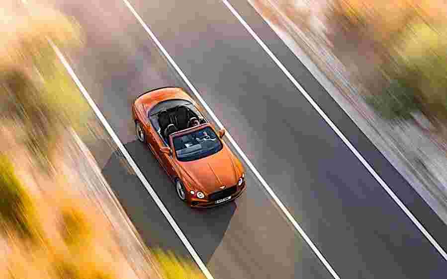 bentley continental gt speed convertible 2021 7086 24 Car A4 Photo Print