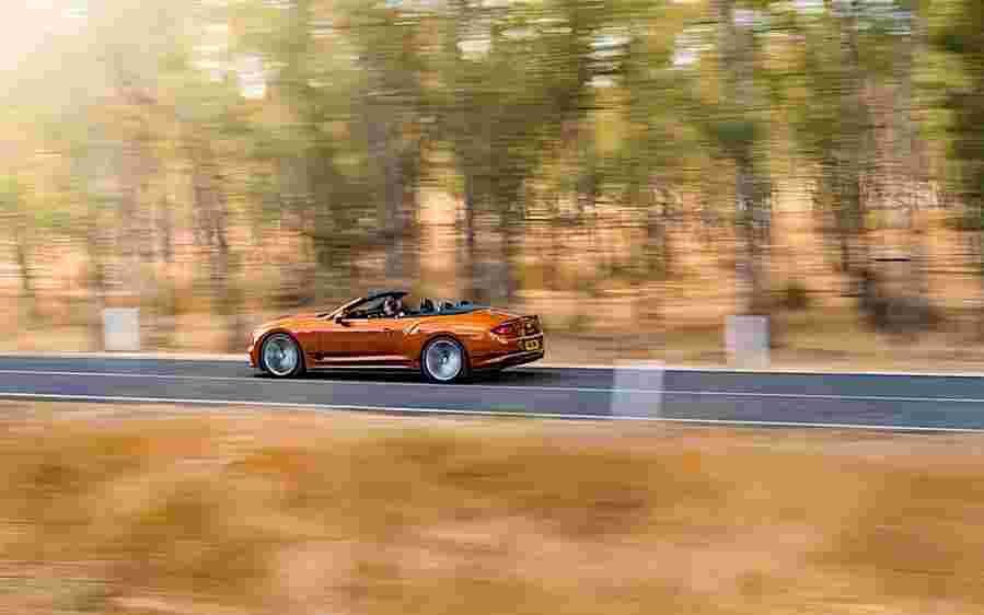 bentley continental gt speed convertible 2021 7086 25 Car A4 Photo Print