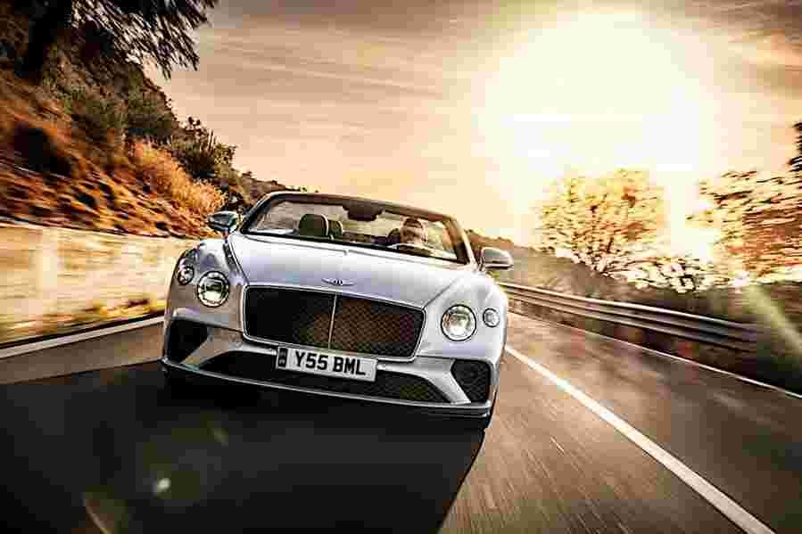 bentley continental gt speed convertible 2021 7086 47 Car A4 Photo Print