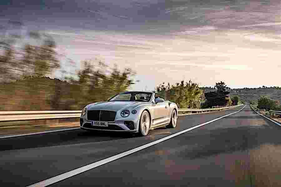 bentley continental gt speed convertible 2021 7086 48 Car A4 Photo Print