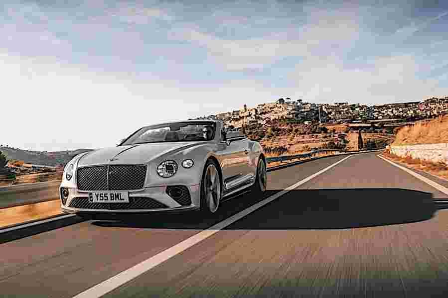 bentley continental gt speed convertible 2021 7086 49 Car A4 Photo Print