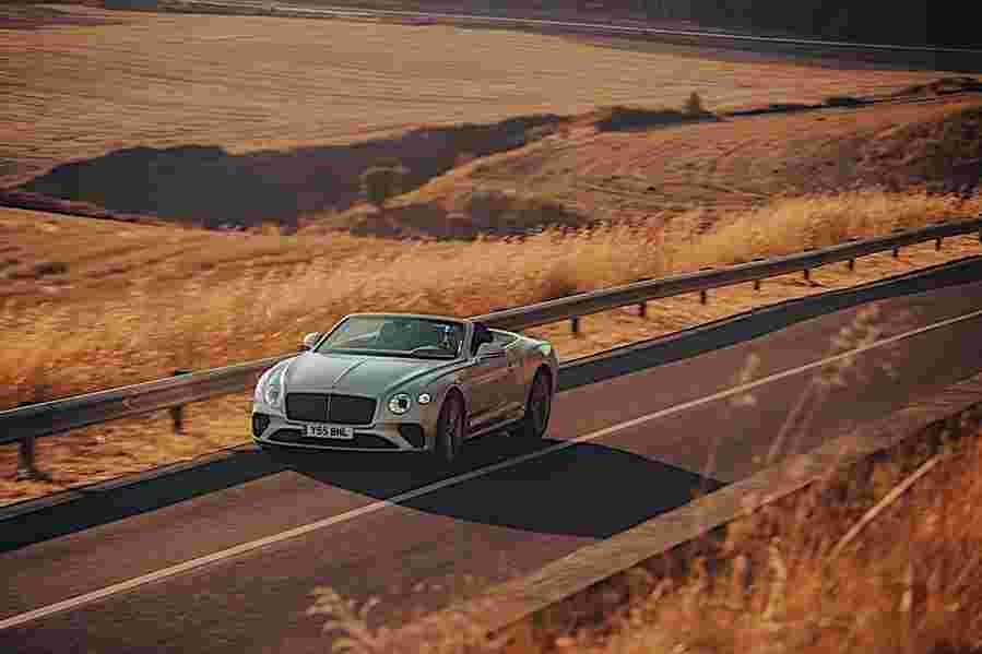bentley continental gt speed convertible 2021 7086 54 Car A4 Photo Print