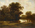 ber Landscape with Bathers Art A4 Photo Print