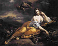 ber jupiter notices callisto Art A4 Photo Print