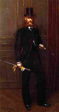 beraud Elegant Man Art A4 Photo Print