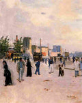 beraud Morning Stroll Art A4 Photo Print