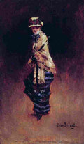 beraud Young Parisienne Art A4 Photo Print