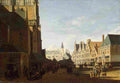 berck Groote Market Haarlem Art A4 Photo Print