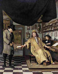 berck a notary in his office Art A4 Photo Print