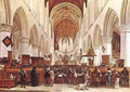 berck grote kerk st bavo Art A4 Photo Print
