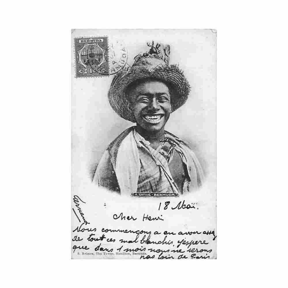 bermuda a native s nelmes Vintage A4 Photo Print
