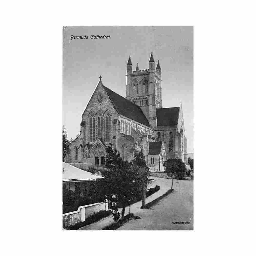 bermuda hamilton cathedral yankee store 58 Vintage A4 Photo Print