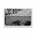 bermuda hamilton harbour from the paget shore bermuda drug co Vintage A4 Photo Print