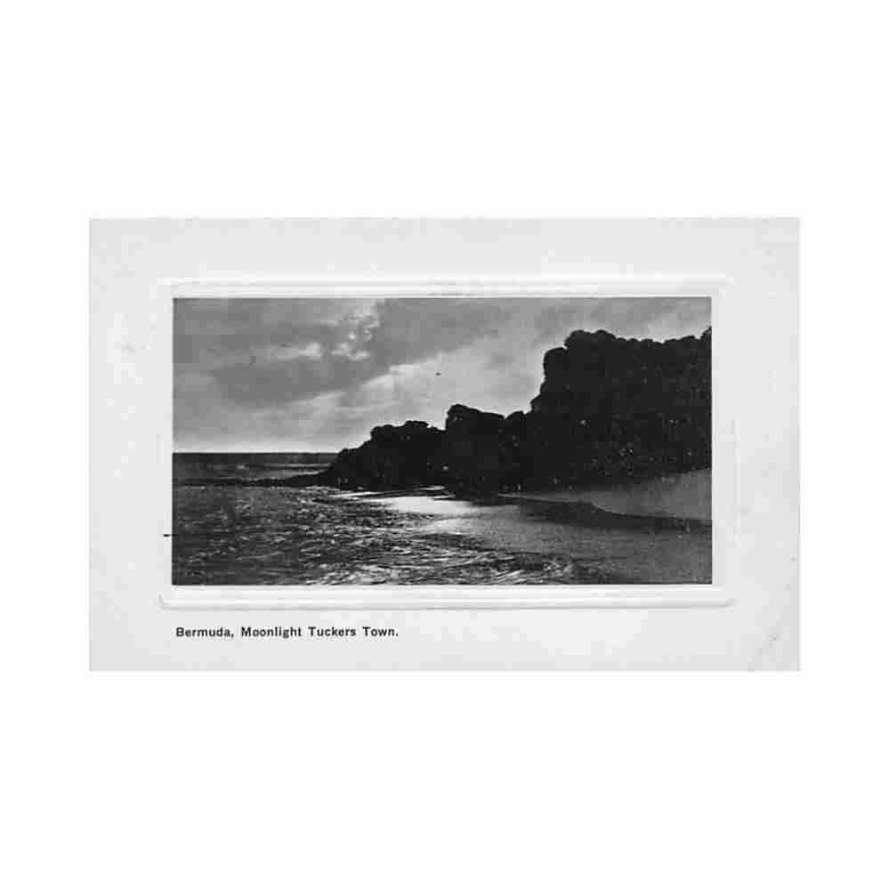 bermuda moonlight tuckers town j h bradley co 203 Vintage A4 Photo Print