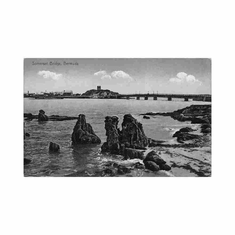 bermuda somerset bridge wm weiss co 27 Vintage A4 Photo Print