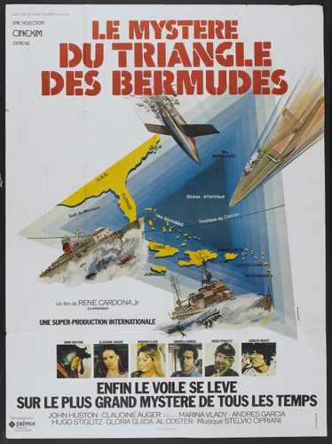 bermuda triangle  01 film star poster A4 Photo Print