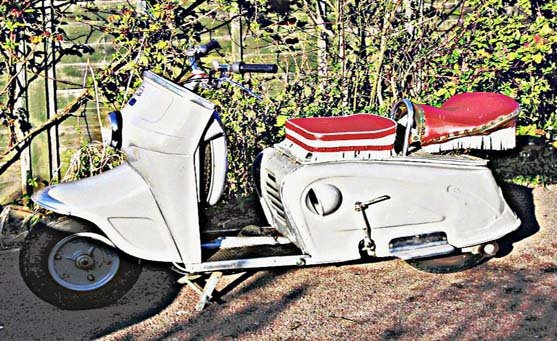 bernadet d51 motorbike A4 Photo Print