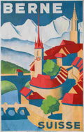 berne hans schaer 1936 4 Advert A4 Photo Print