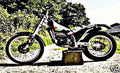 beta tr35 motorbike A4 Photo Print