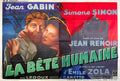 bete humaine la 2P Advert A4 Photo Print