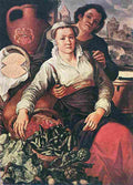 beuc A Market Scene Art A4 Photo Print
