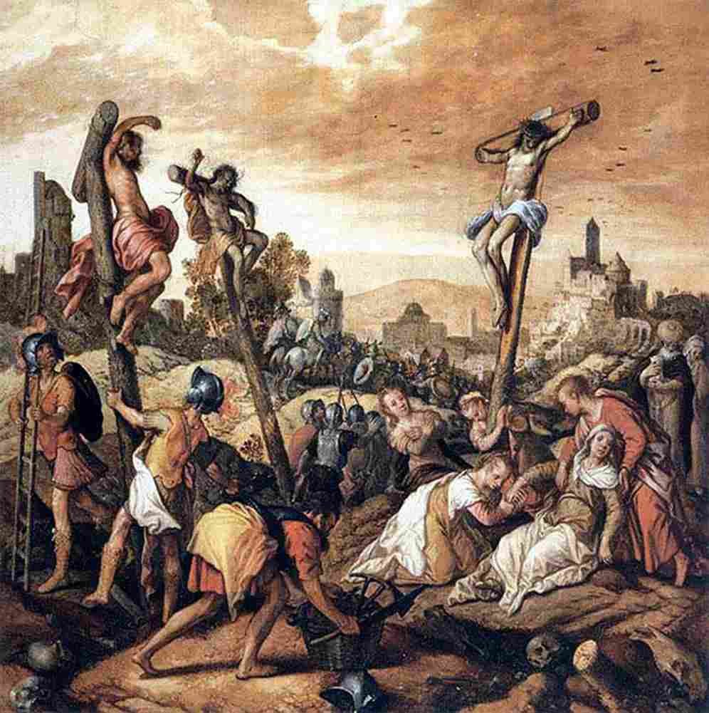 beuc Christ on the Cross Art A4 Photo Print