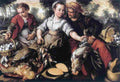 beuc Market Scene Art A4 Photo Print