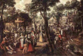 beuc Village Feast Art A4 Photo Print