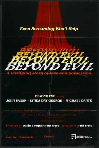 beyond evil  01 film star poster A4 Photo Print