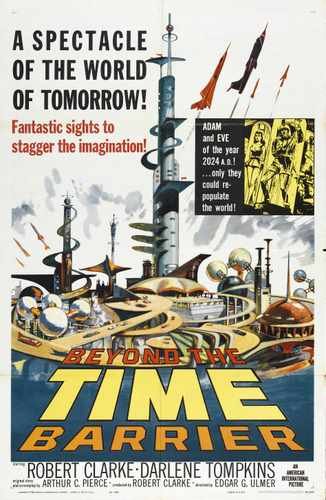 beyond the time barrier  01 film star poster A4 Photo Print