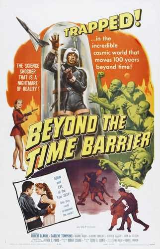 beyond the time barrier  02 film star poster A4 Photo Print