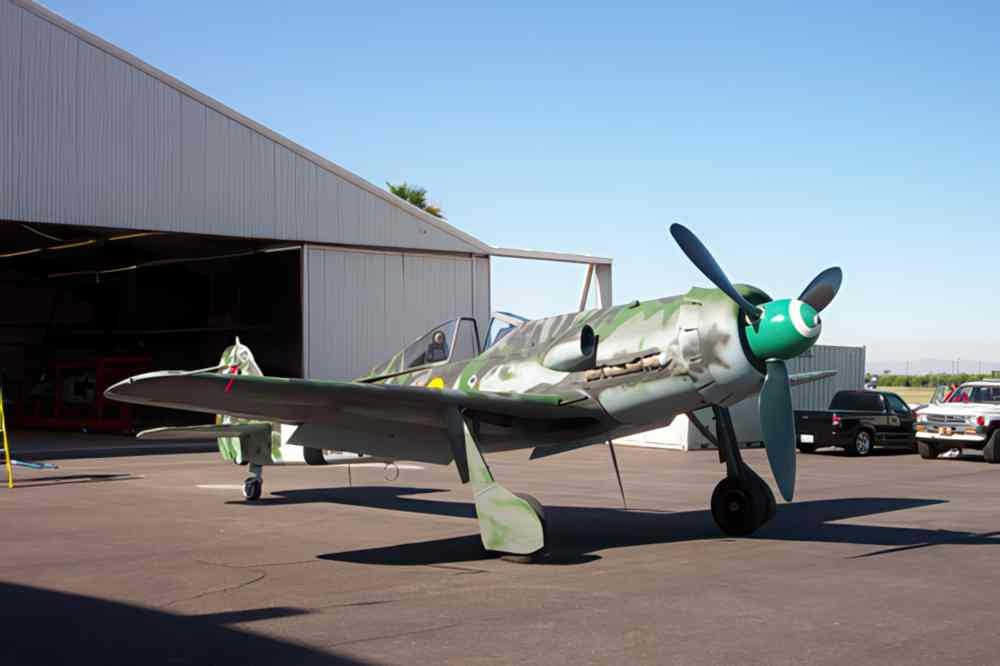 bf 109 aircraft Vintage world war A4 Photo Print
