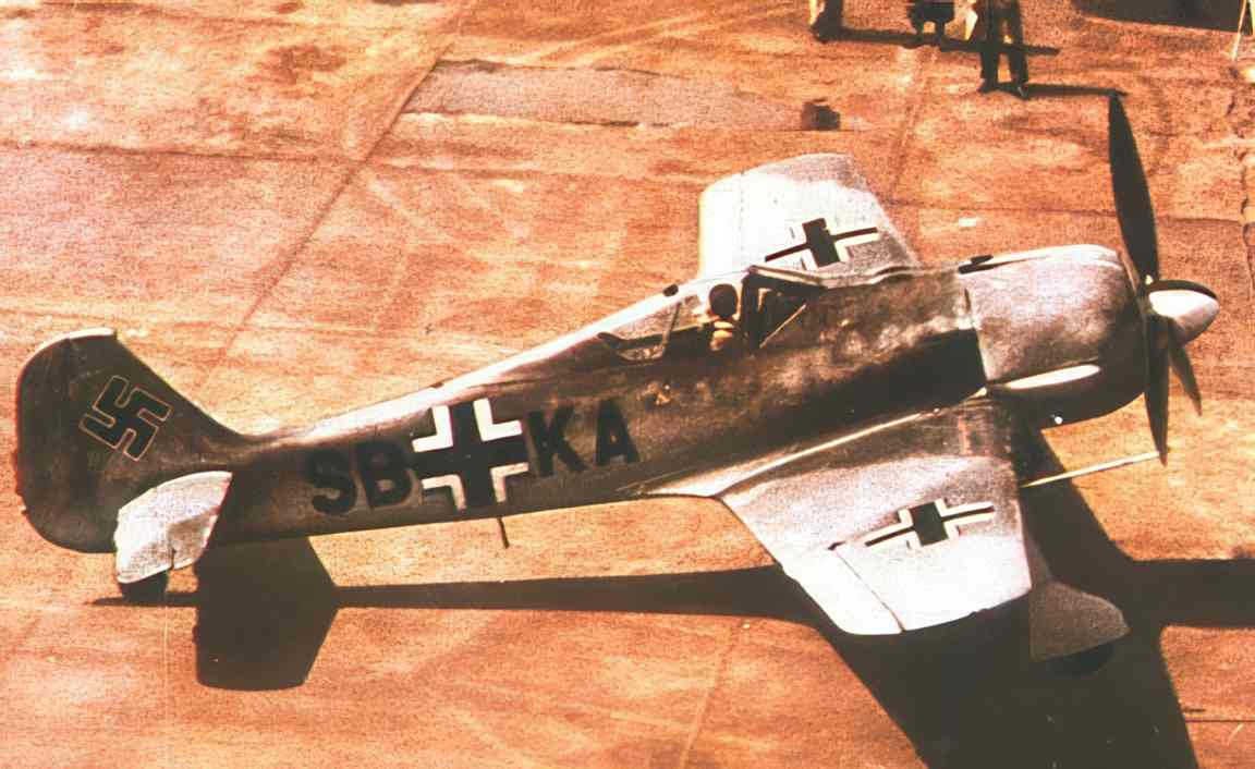 bf 109 sb7ka Vintage world war A4 Photo Print