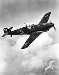 bf 109 sea 2 Vintage world war A4 Photo Print