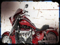 bhc 3 ls3 ss A4 Photo Print Motorbike Vintage Aged