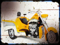 bhc 9 chevy trike A4 Photo Print Motorbike Vintage Aged