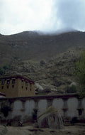 bhutan monastery paro 1980s 1990s A4 Photo Print