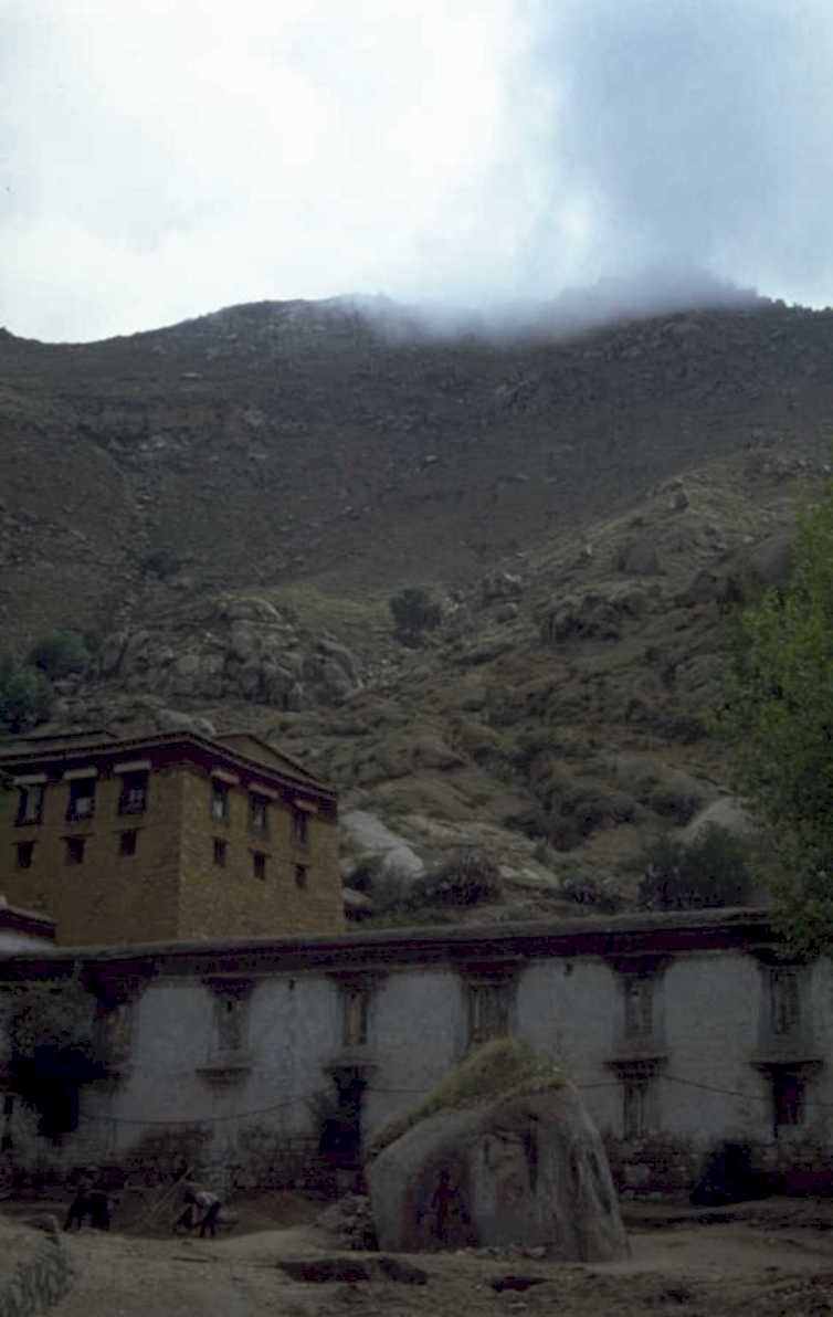bhutan monastery paro 1980s 1990s A4 Photo Print