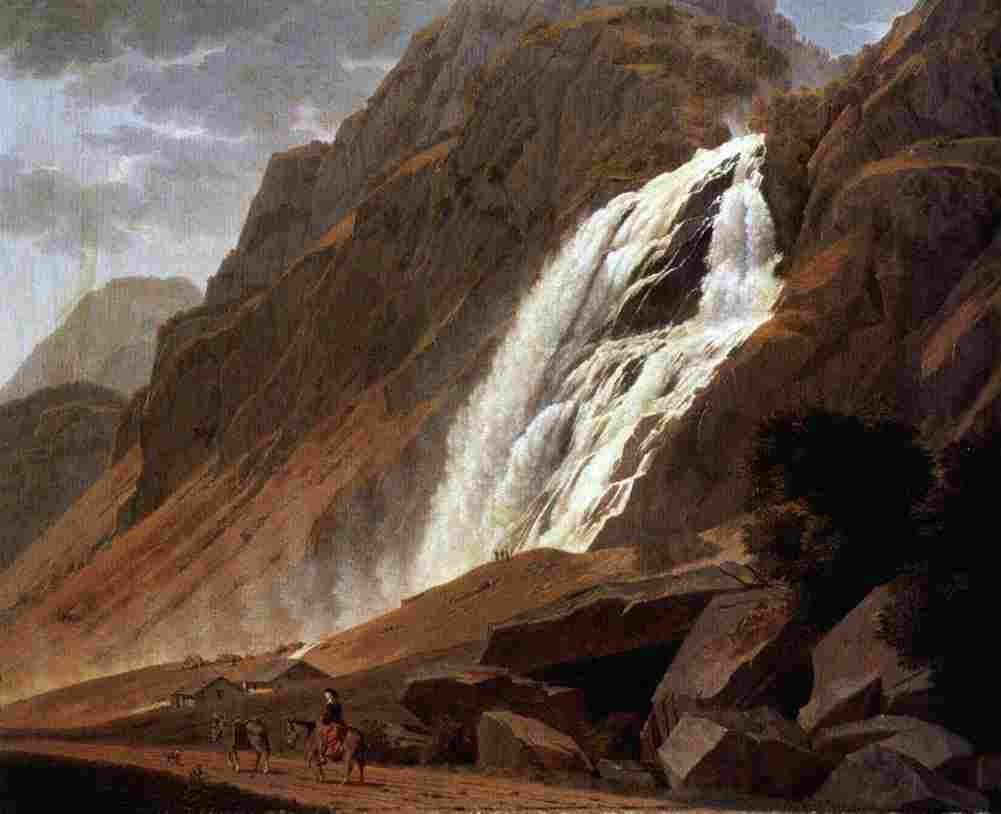 bied The Pissevachefall Art A4 Photo Print