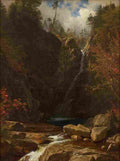 bierstadt glen ellis falls Art A4 Photo Print
