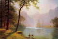 bierstadt the kern river valley Art A4 Photo Print