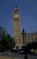 big ben clock 1 1980s 1990s A4 Photo Print